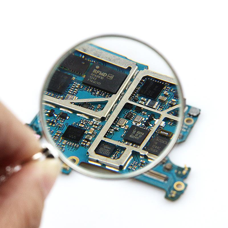 Zinc Alloy Necklace with Magnifying Glass Pendant for Elderly Reading - Set of 6