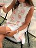 European Style Women Clothing Summer Casual Round Neck Sleeveless Tank Maxi Dress
