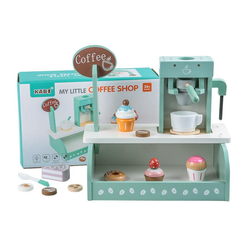 Juicer Wooden Simulation Cake Dressing Table Model Kid Set Toy