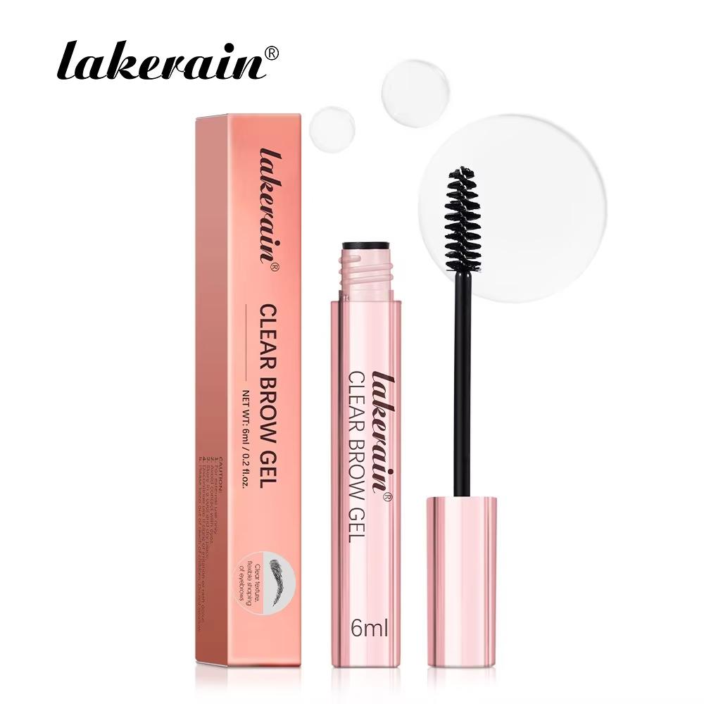 Voděodolný gel na obočí, transparentní vosk na obočí, dlouhotrvající s 3D štětcem, styling obočí, tvarovací mýdlo na obočí, dámská kosmetika