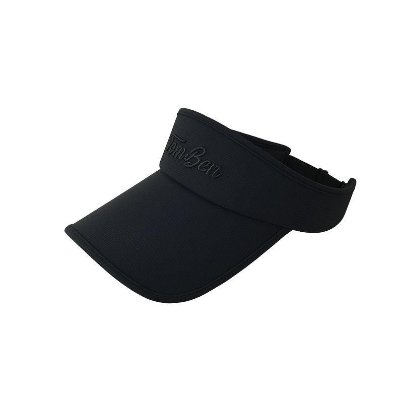 Summer Open-Top Hat for Women Large Brim Outdoor Sport Visor Cap Sun Protection Sunhat
