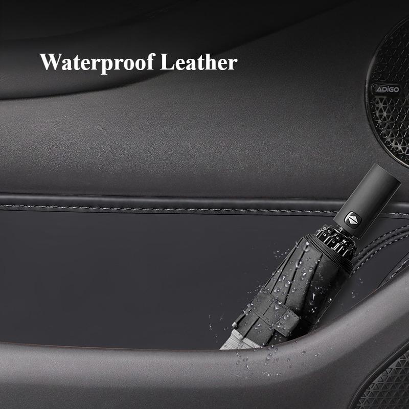 For GAC Aion RT 2026 2026 Car Door Slot Storage Box Leather Protective Pad Cover Glove Box Storage Barrel Interior Accessories