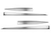 BRIGHTZ Finish Stainless Steel Plated Side Door Moulds for Toyota Aqua MXPK16 Ultra-Mirror (4-Piece Set) (2010, 2011, 2015, 2016) [SID-MOL-147]