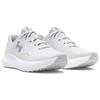 Under Armour Surge 4 White Metallic Silver Women Sneakers Distant-Grey 3027007-100
