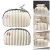 Facial Tissue Holder Sheet Paper Storage Shell Shape Canister Toilet Organizer for