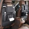 Autositz-Rücken-Organizer aus Leder, universeller Rücksitz-Aufbewahrungsbeutel zum Aufhängen, Schutz für Autobecher, Handytaschen, Taschenhalter