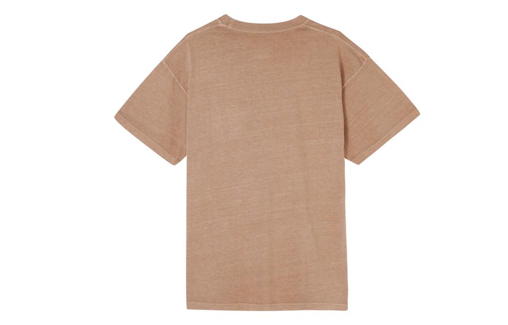 Nike T Shirts Men's Khaki Crew Neck Moderate Straight Fit CW1467-283