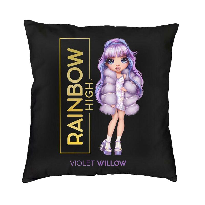 

Rainbow High Sisters Pillow Case xcm Home Decorative Kawaii Japanese Cartoon Anime Outdoor Cushions Square Pillowcase 30cmx30cm