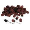 50 Pieces Set Replacement Bands Nail Drill Bits 80# Grit Nail Grinding Heads  For Manicures