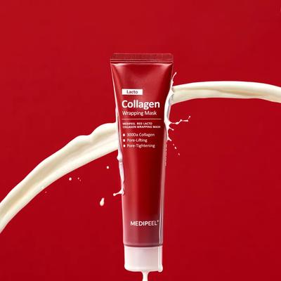 [Vitamin Aufhellendes Kollagen Pack]_Rote Lacto Kollagen Wickelmaske 70ml