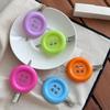 Y2K Extra Large Button Side Hair Clip Cute Retro Duckbill Bangs Side Barrettes Hair Accessory For Girls Daily Party Photo Decor