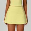 Oiob Yoga Suit Summer New Cami Waist Hugging Slimming Top Fitness Sports Leisure Tennis Short dress