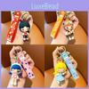 Sweet Sporty Girl Keychain Pvc Anime Figurine Stylish Bag Charm Car Key Ring For Parties And Gifts