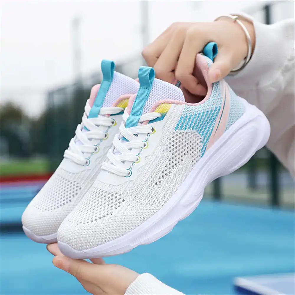 Fashion Non-slip Anti-slip Wide Toe Shoes Casual Women's Twnis Beige Women's Sneakers Sports Wide Fit Overseas Classical