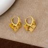 European and American Cold Wind Zircon Twist Ear Buckle Niche Exquisite Winding Design Earrings Retro Light Luxury Fashion Earrings