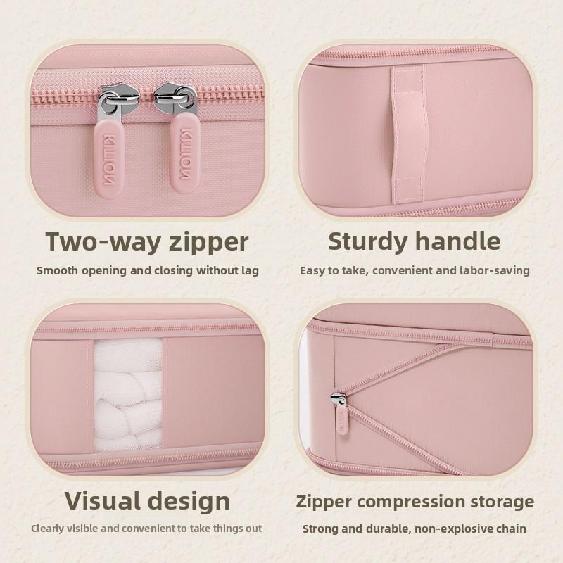 Gongsai Quilt Bag Window Telescopic Household Folding Fabric Clothes Quilt Compression Bag Moving Luggage Storage Bag