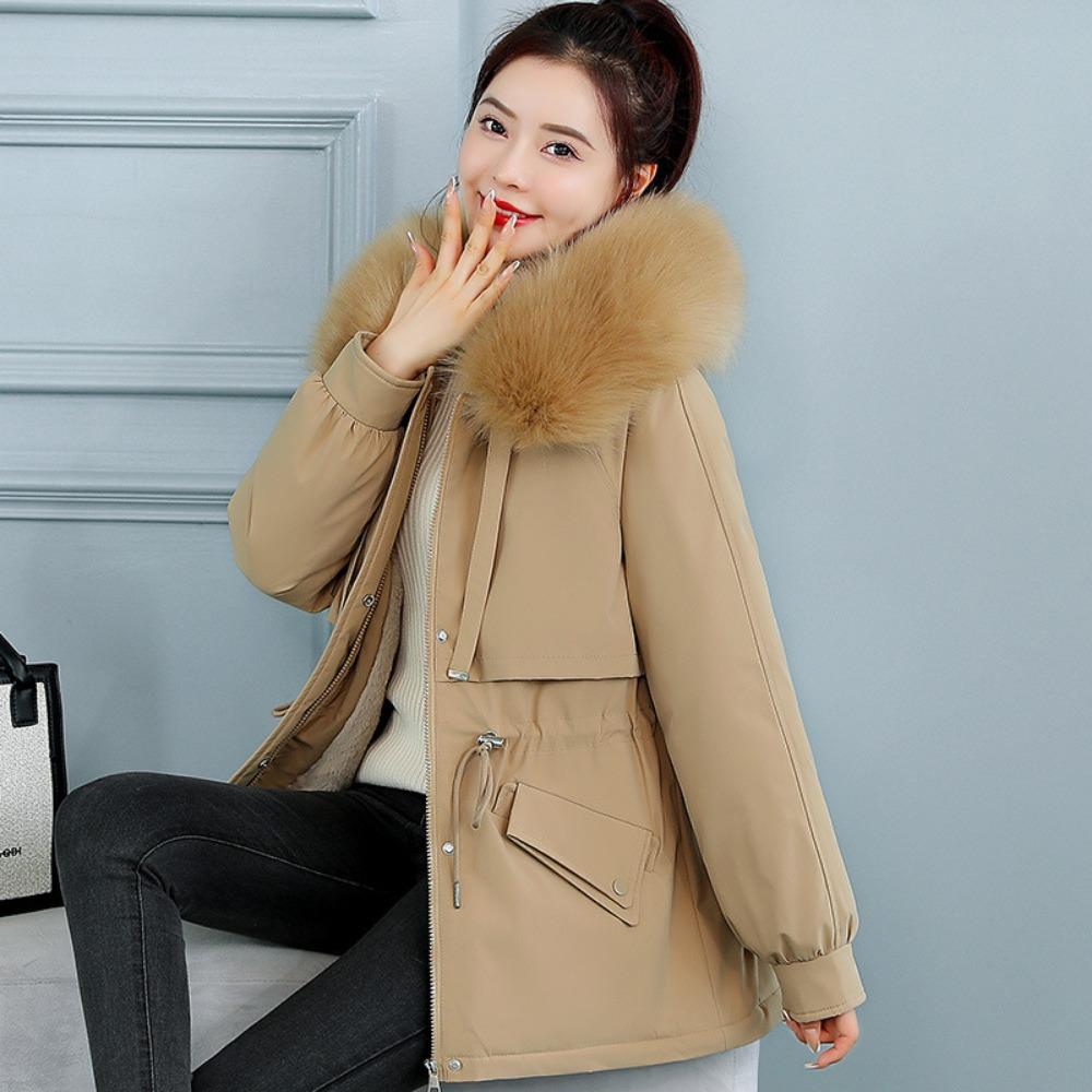Jacke Damen kurz, Winter neu Damen Daunen Baumwollwattierte Kleidung Damenbekleidung Winter