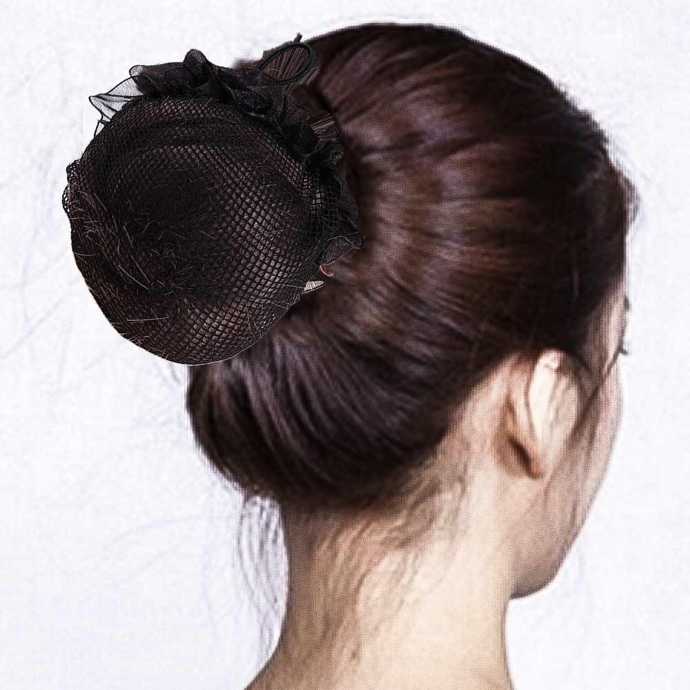 Hairbands Hollow Ballet Bun Hair Nets Ponytail Holder Hair Holder Girls Drawstring Snoods