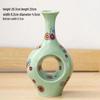 Antique Blue and White Chinese Porcelain Vase - European & American Handicraft for Flower Arrangements