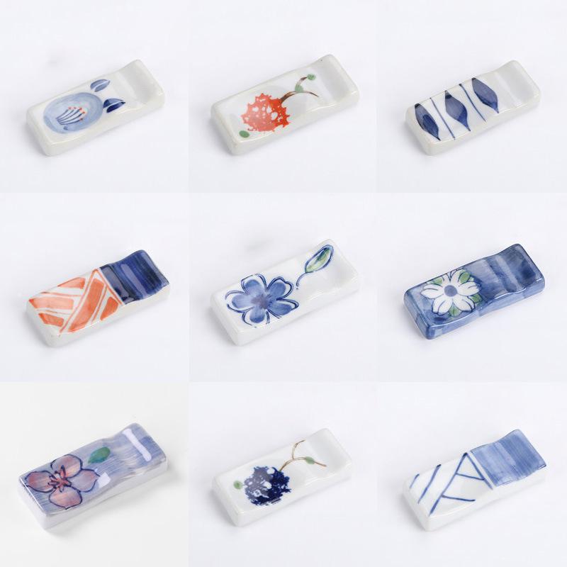 Exquisite Japanese Ceramic Chopstick and Spoon Rest for Home and Restaurant