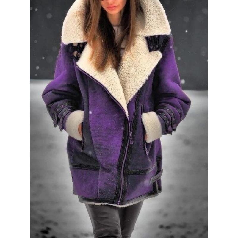 Winter New Orders Surge Thickened Fur Integrated Women's Coat Wish Warm Coat