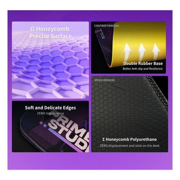 Heavy Bee Soft XLS Gaming Mouse Japanese Authorized Distributor Warranty Included X-Raypad P.CHEN - (500x500mm) Pad, Cloth,