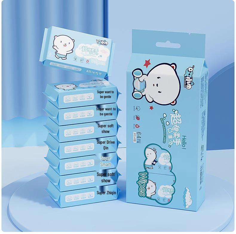 Neuankömmling: Tragbare Feuchttücher für Kinder und Babys - Perfekt für Hände, Mund und Po!