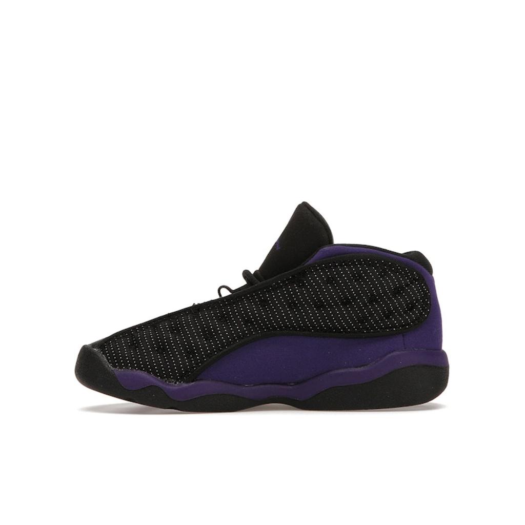 Air Jordan 13 Retro TD Court Purple Baby Sneakers Black White 414581-015