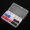 200Pcs Car Fuses European Automobile Fuses Assortment Set 5A 8A 10A 16A 25A 40A for European Car Old Style