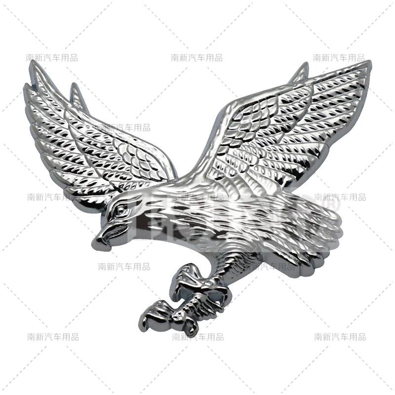 

3D Flying Male Eagle Car Trunk Zinc Alloy Adhesive Badge Emblem Car Rear Body Tailgate Accessories Adhesive Styling Badge