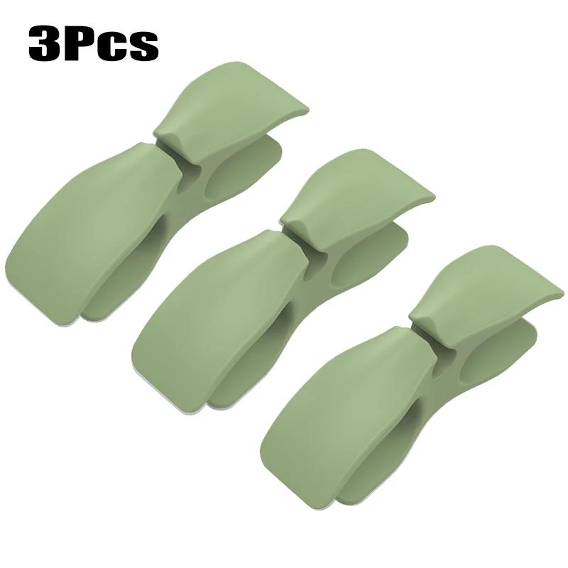 3/1Pcs Silicone Cord Winder Holder Clip Kitchen Organizer Cord Wrapper Coffee Maker Air Fryer Cable Winder Hooks Wire Fixer Tool