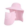 Summer Big Eaves Shawl Sun Hat Face Mask Bucket Hat Men and Women Outdoor Mountaineering Fishing Breathable Sun Protection Hat