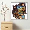 New Arrival 5D DIY Full Circle Diamond Painting "Bear" Embroidery Cross Stitch Home Decor Gift
