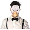 1Pcs Halloween White Duck Masks Animal Duck Mask Masquerade Duck Mask for Halloween Easter Carnival Costume Party Props