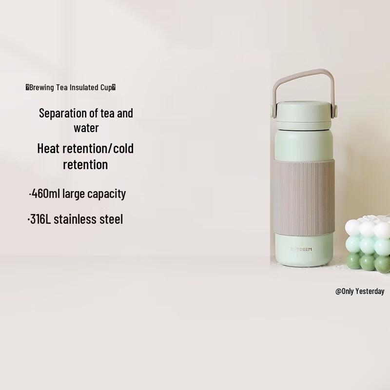 Buydeem Portable Tea Infuser Thermos Mug
