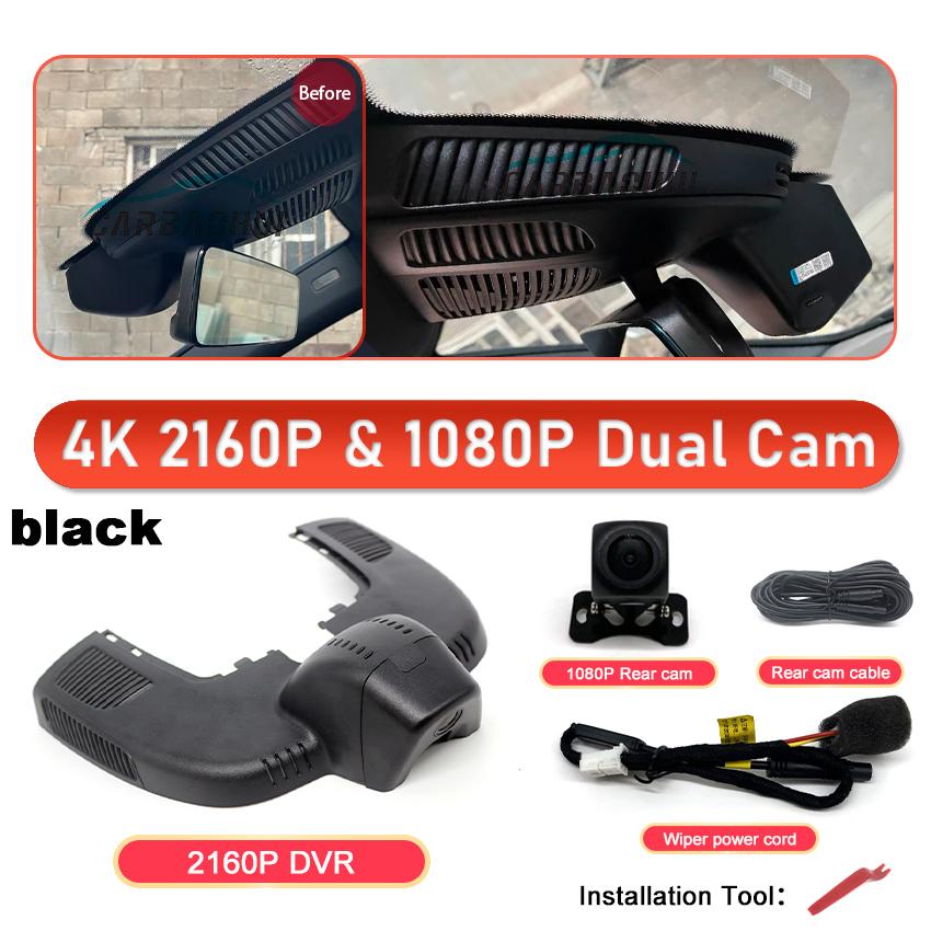 New! 4K UHD Car DVR WIFI Dash Cam Video Recorder Original For Mercedes-Benz GLE C167 GLE450 GLS gls400 GLS450 Deluxe 2019~2023