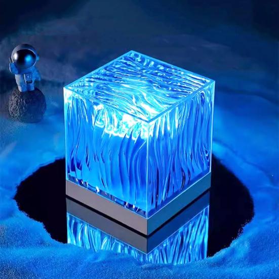 Aurora Wave Projector with Remote & App Control 16 Color Changing LED Night Light 360 Degrees Room Ambiance Lighting