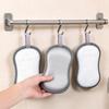 3/6PCS Thickened Double-Sided Dishcloth Non-Scratch Pot Scrubber Cleaning Sponges  Sink