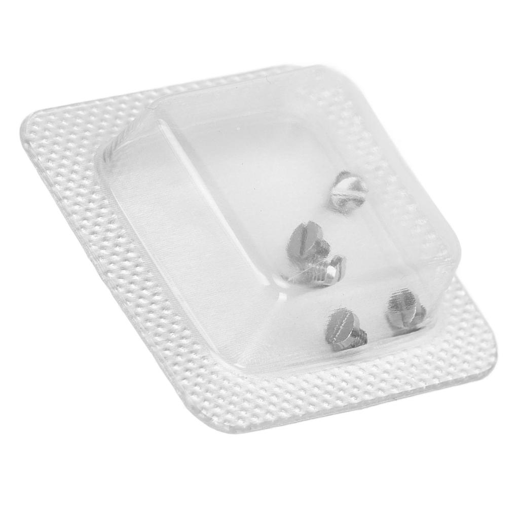 Watch Repair Screws Stainless Steel Slot Accurate Reliable Watch Screws for Watch Glasses A