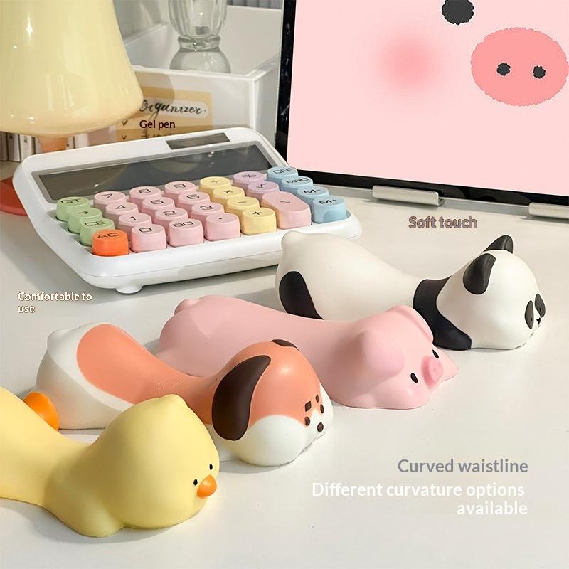 Decompression Mouse Pad/Wrist Pad Ergonomic Wrist Support Stress-relieving Toy For Office Computer Desk Gaming Mouse Keyboard