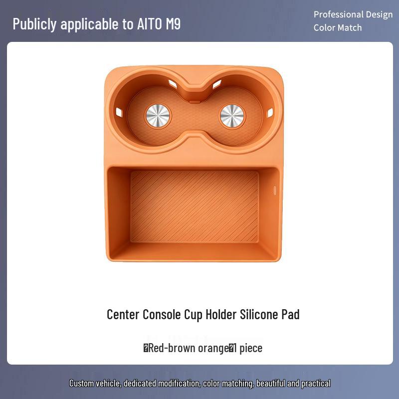 AITO M9 Water Cup Holder Storage Tray Protective Pad – Fits 26 Models