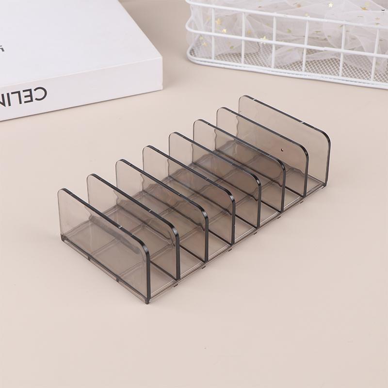 Far Paleti Düzenleyici Şeffaf Göz Farı Saklama Tepsisi Kozmetik Rafı Makyaj Malzemeleri Bölmeli Tutucu Kadın Kız İçin