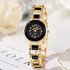 Women's Ceramic Strap Quartz Watch with Luxury Bracelet