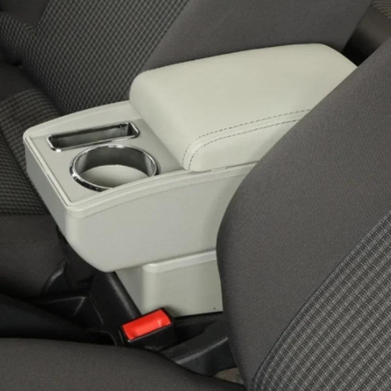 For Seat Ibiza Armrest Box For Seat Ibiza 6j Ibiza 6L Car Armrest Auto Storage Box 2010-2019 Dedicated Retrofit Car Accessories
