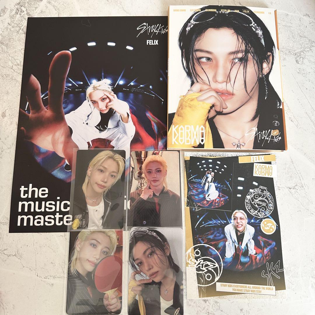 

[USED] straykids accordion ver. Felix complete set