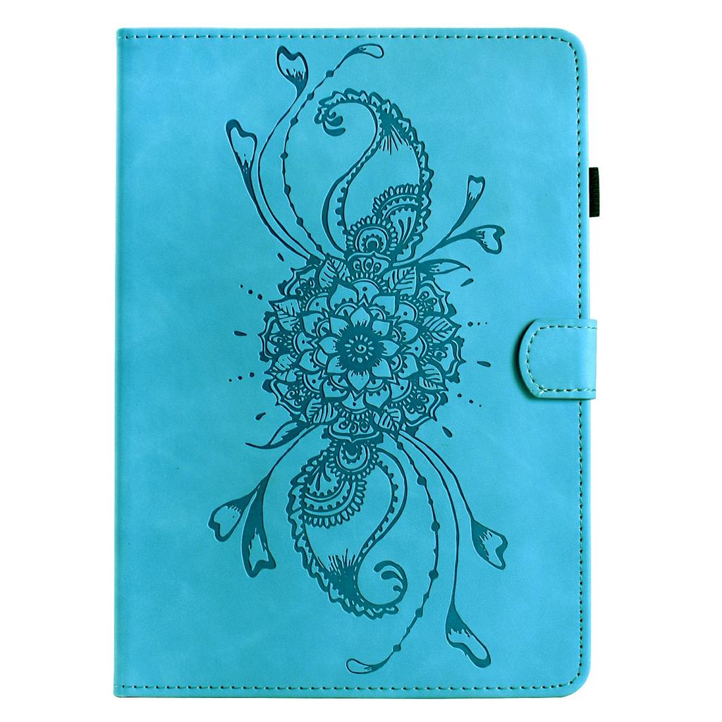 For Amazon Kindle Paperwhite 6 (2024) Case Mandala Imprinted Leather Tablet Cover with Card Slots