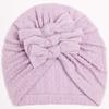 New Baby Bag Hat, Baby Solid Color Pattern Bow Hat, Children's Indian Hat