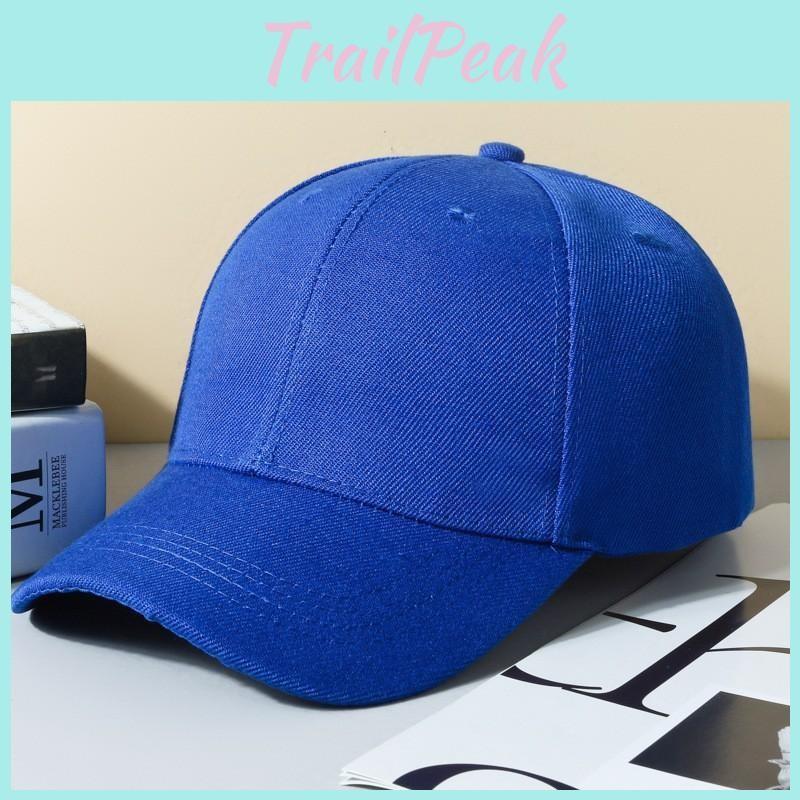 Color Baseball Solid Cap Breathable Headwear Peaked Caps Sunscreen Hat Gift