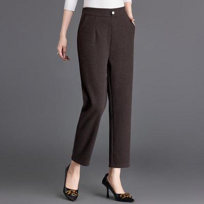 Qianlian Mid-Age Women's Spring/Autumn Straight-Leg Casual Pants
