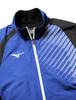 Mizuno Breath Thermo Light Warmer Surf Blue x Size XS Shirt, 62JE8505, Black, (Japan XS)